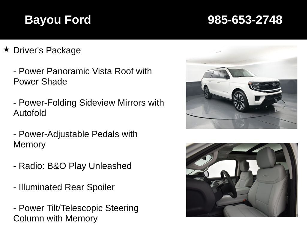 2027 Ford Expedition Max Platinum 600A