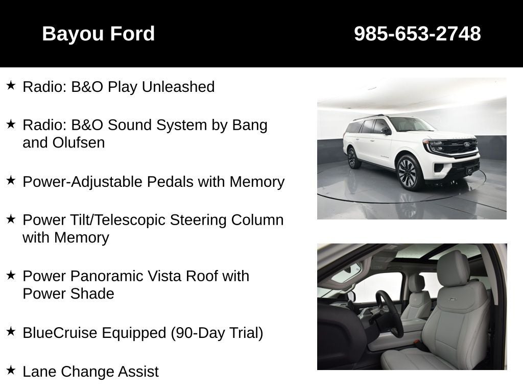 2027 Ford Expedition Max Platinum 600A