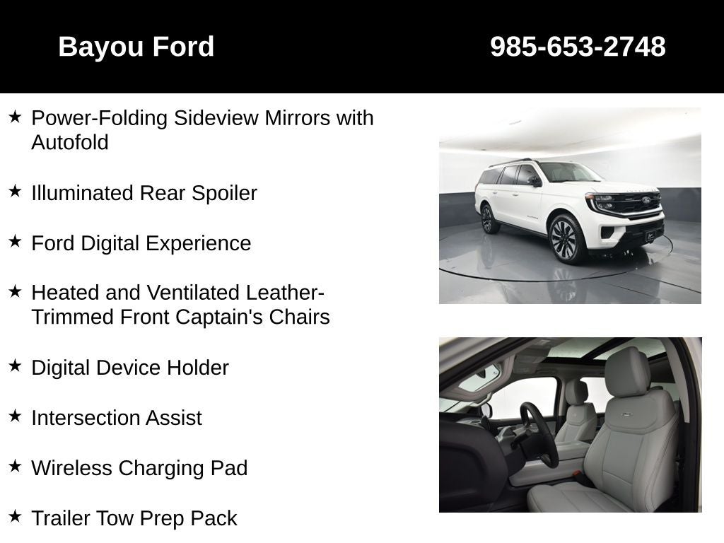 2027 Ford Expedition Max Platinum 600A