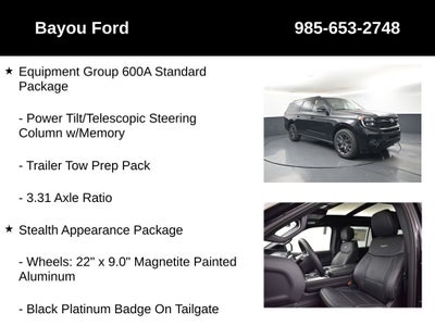 2027 Ford Expedition Max Platinum 600A