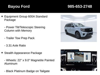 2027 Ford Expedition Max Platinum 600A