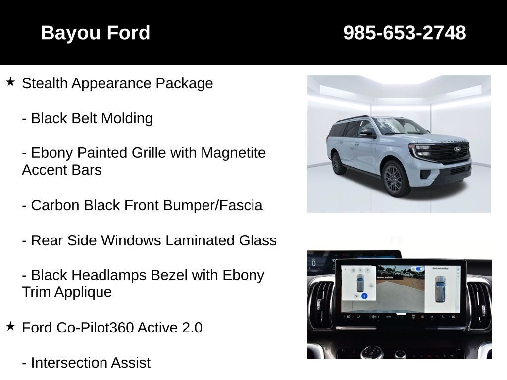 2027 Ford Expedition Max Platinum 600A