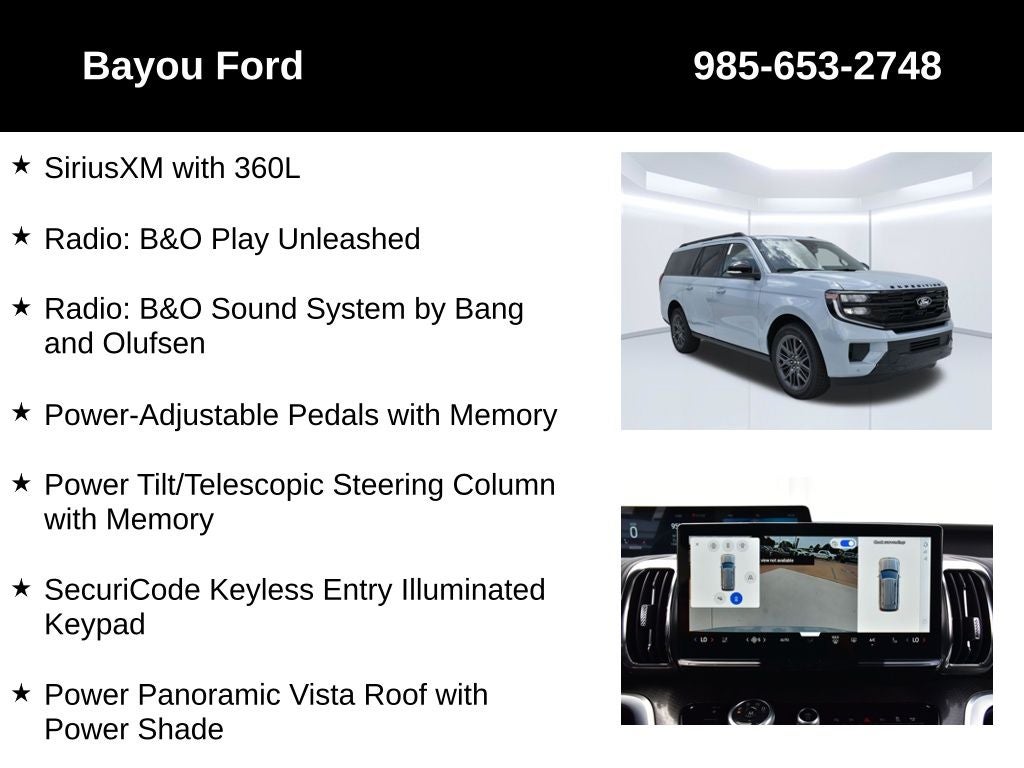 2027 Ford Expedition Max Platinum 600A