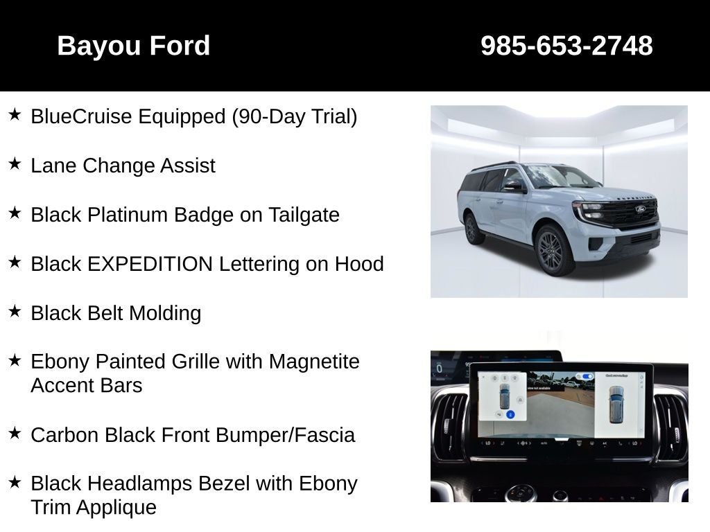 2027 Ford Expedition Max Platinum 600A