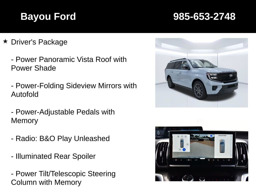 2027 Ford Expedition Max Platinum 600A