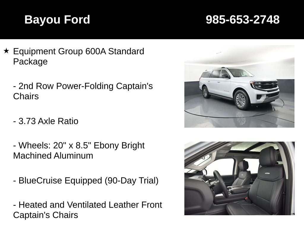 2026 Ford Expedition Max Platinum 600A
