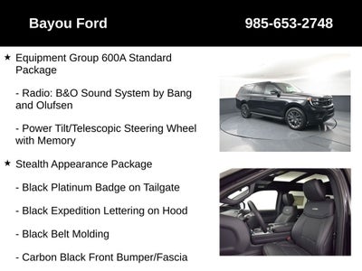 2026 Ford Expedition Max Platinum 600A