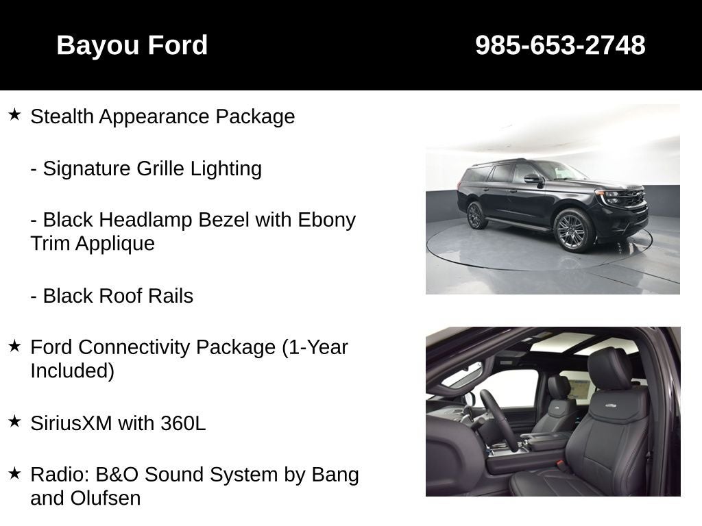 2026 Ford Expedition Max Platinum 600A