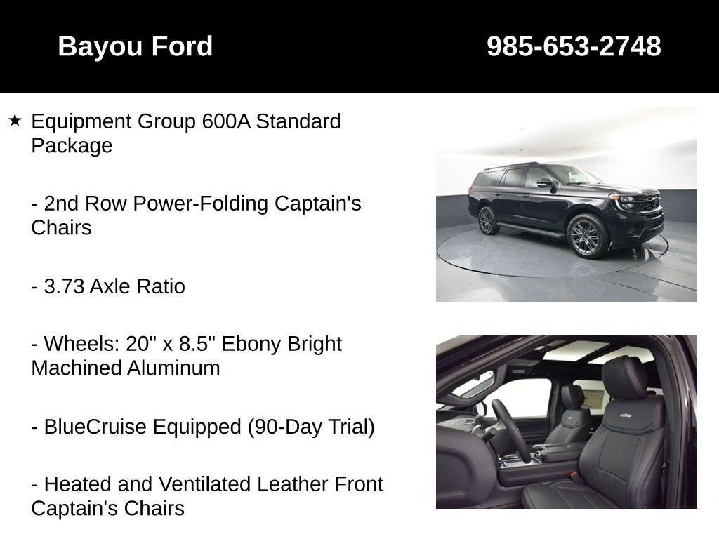 2026 Ford Expedition Max Platinum 600A