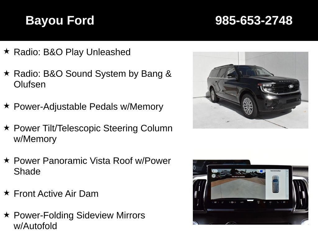2027 Ford Expedition Max Platinum 600A