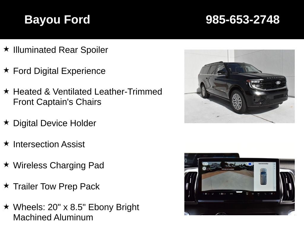 2027 Ford Expedition Max Platinum 600A