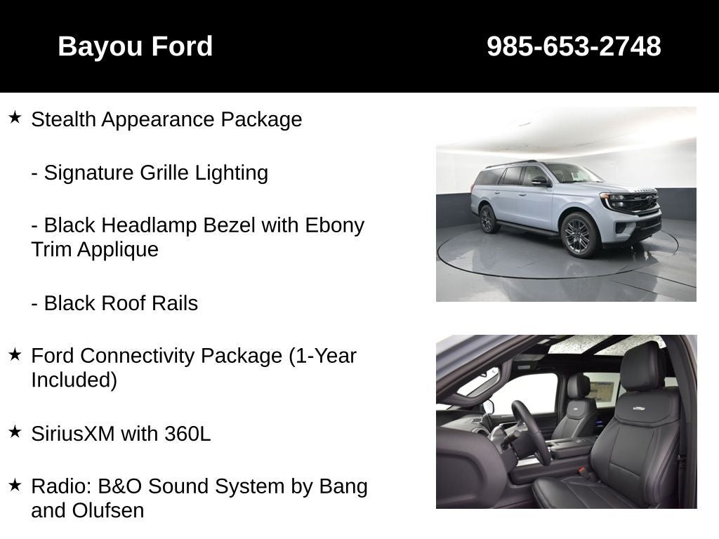 2026 Ford Expedition Max Platinum 600A