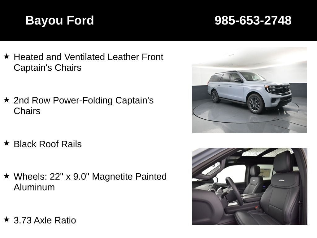 2026 Ford Expedition Max Platinum 600A