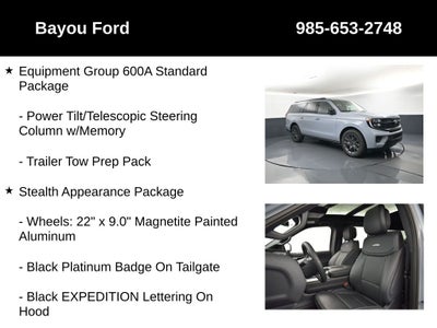 2027 Ford Expedition Max Platinum 600A