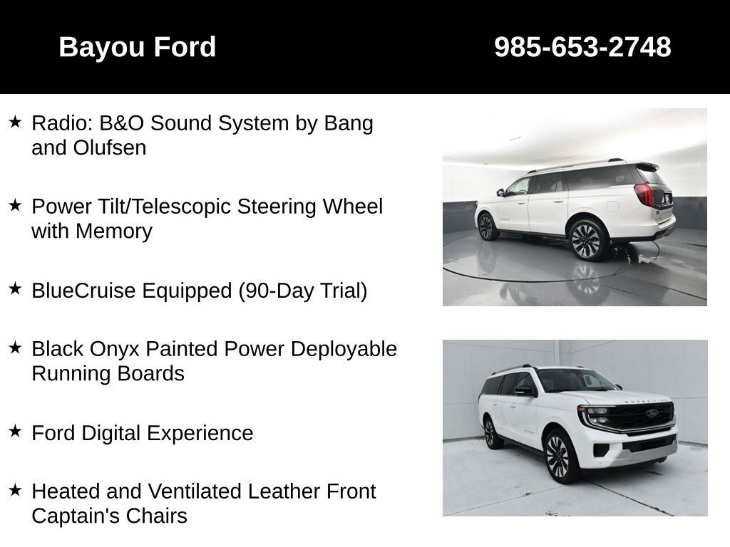 2026 Ford Expedition Max Platinum 600A