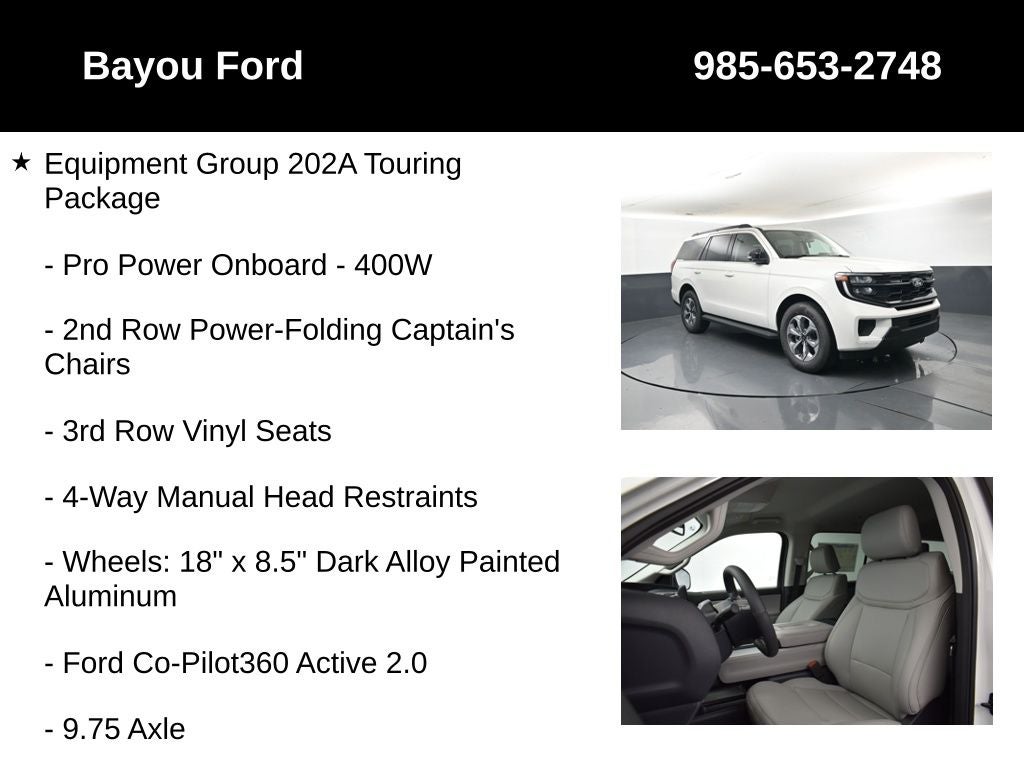 2027 Ford Expedition Active 202A