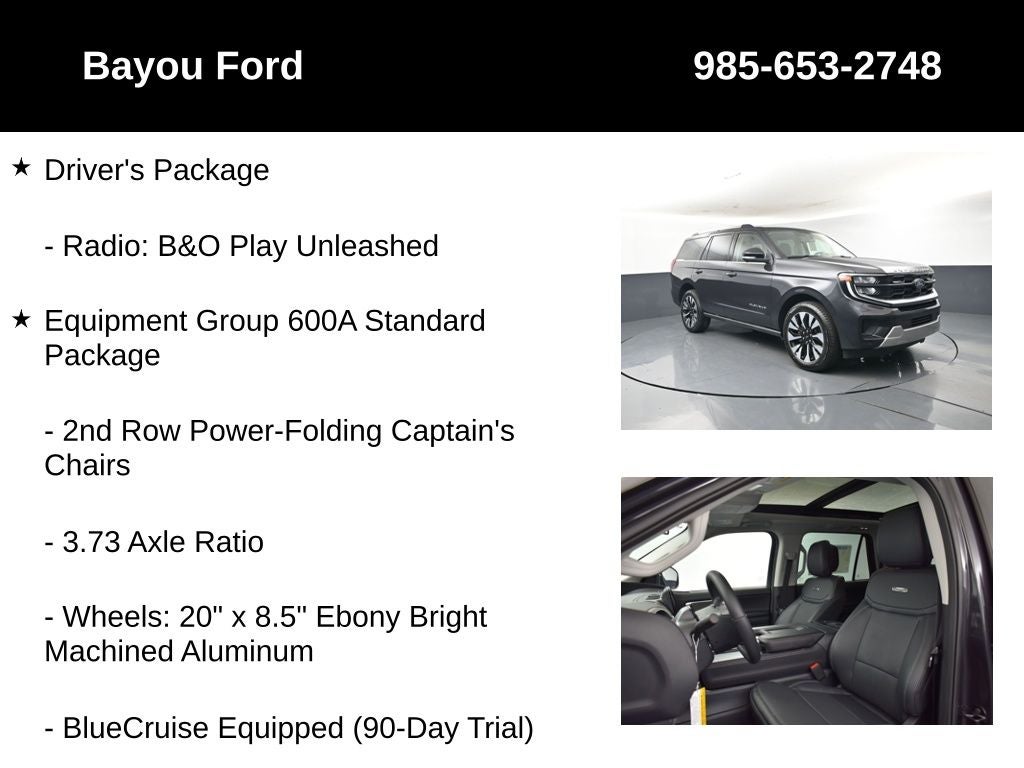 2026 Ford Expedition Platinum 600A