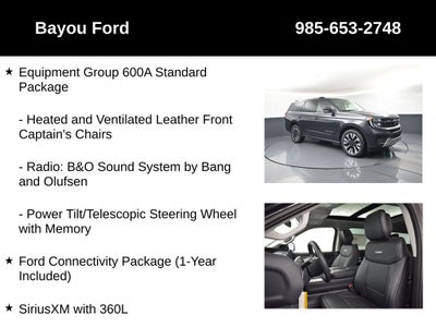 2026 Ford Expedition Platinum 600A