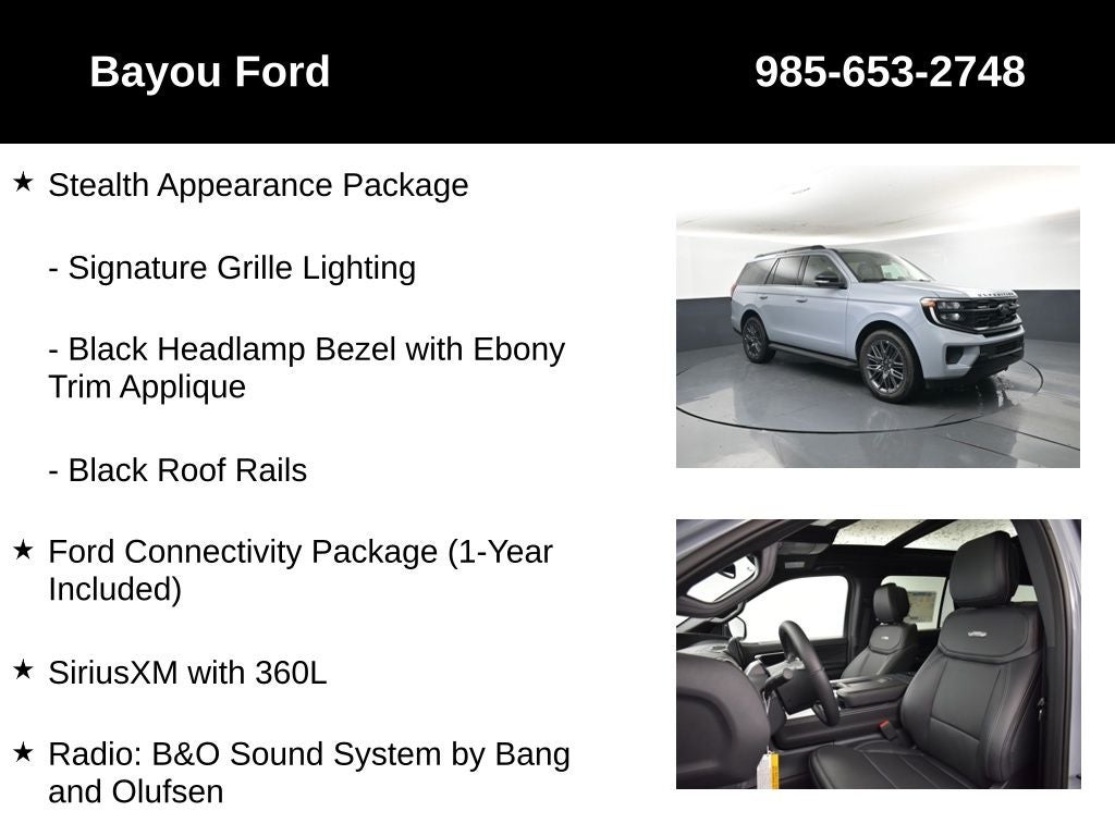 2026 Ford Expedition Platinum 600A