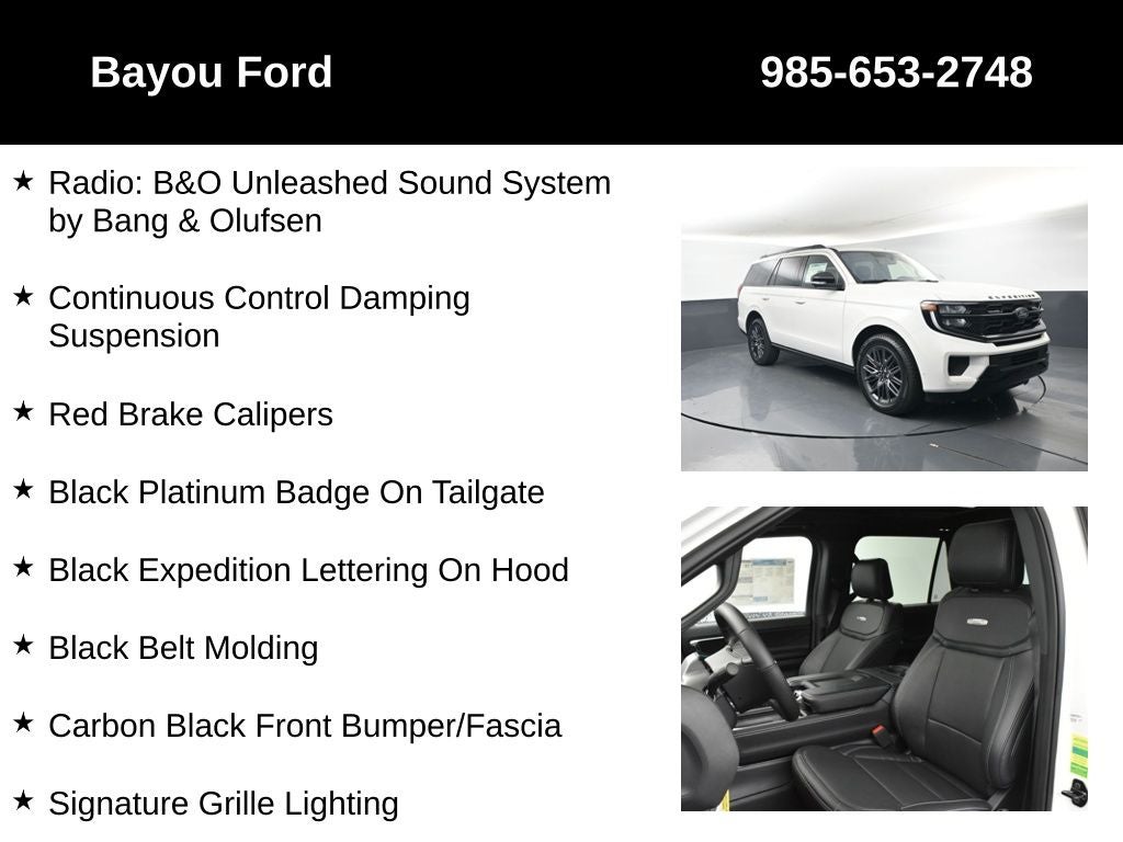 2025 Ford Expedition Platinum 600A