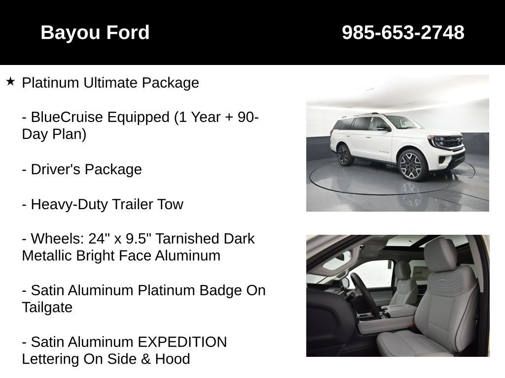 2027 Ford Expedition Platinum