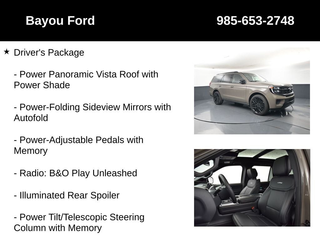 2027 Ford Expedition Platinum 600A