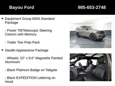 2027 Ford Expedition Platinum 600A
