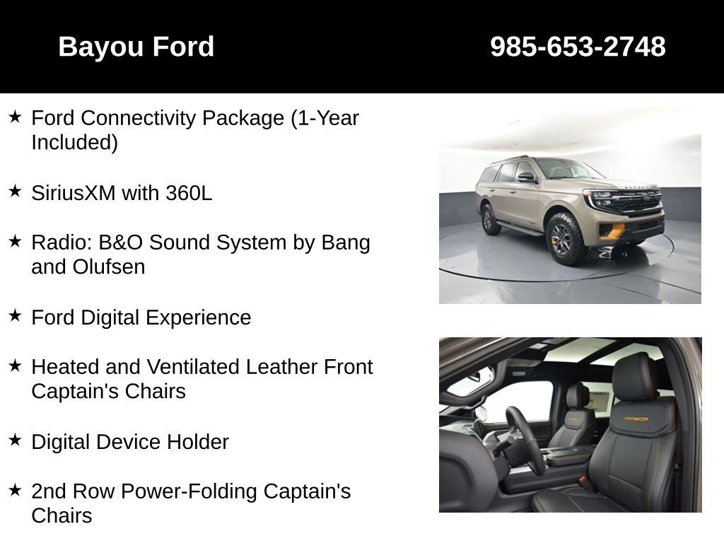 2026 Ford Expedition Tremor 501A