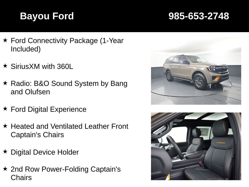 2026 Ford Expedition Tremor 501A