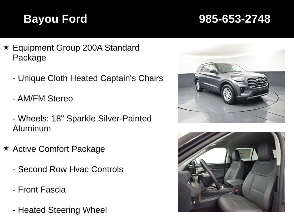2026 Ford Explorer Active 200A