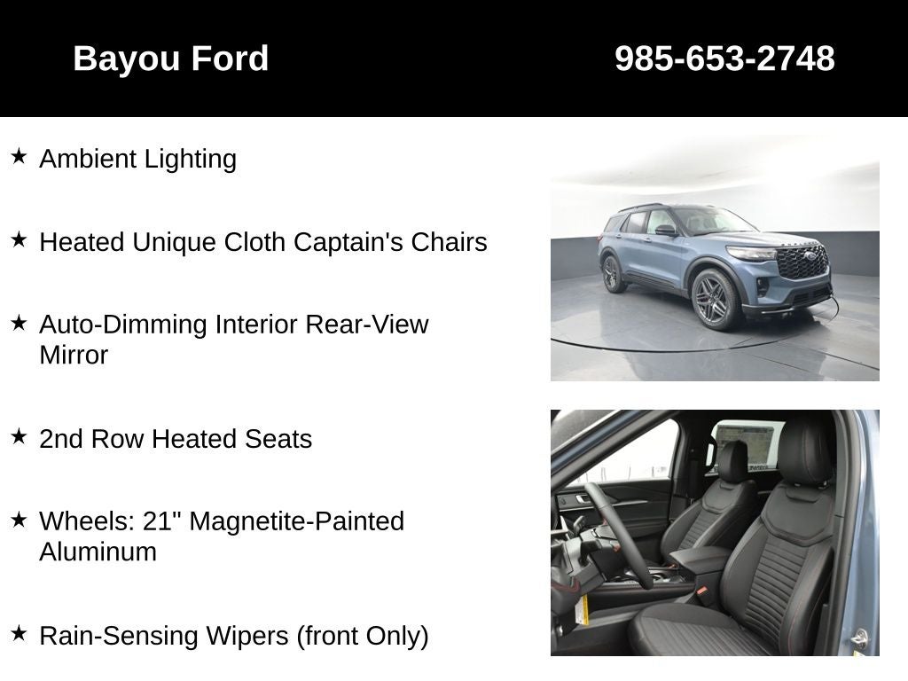 2026 Ford Explorer ST-Line 300A