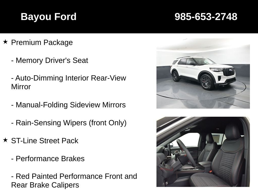 2026 Ford Explorer ST-Line