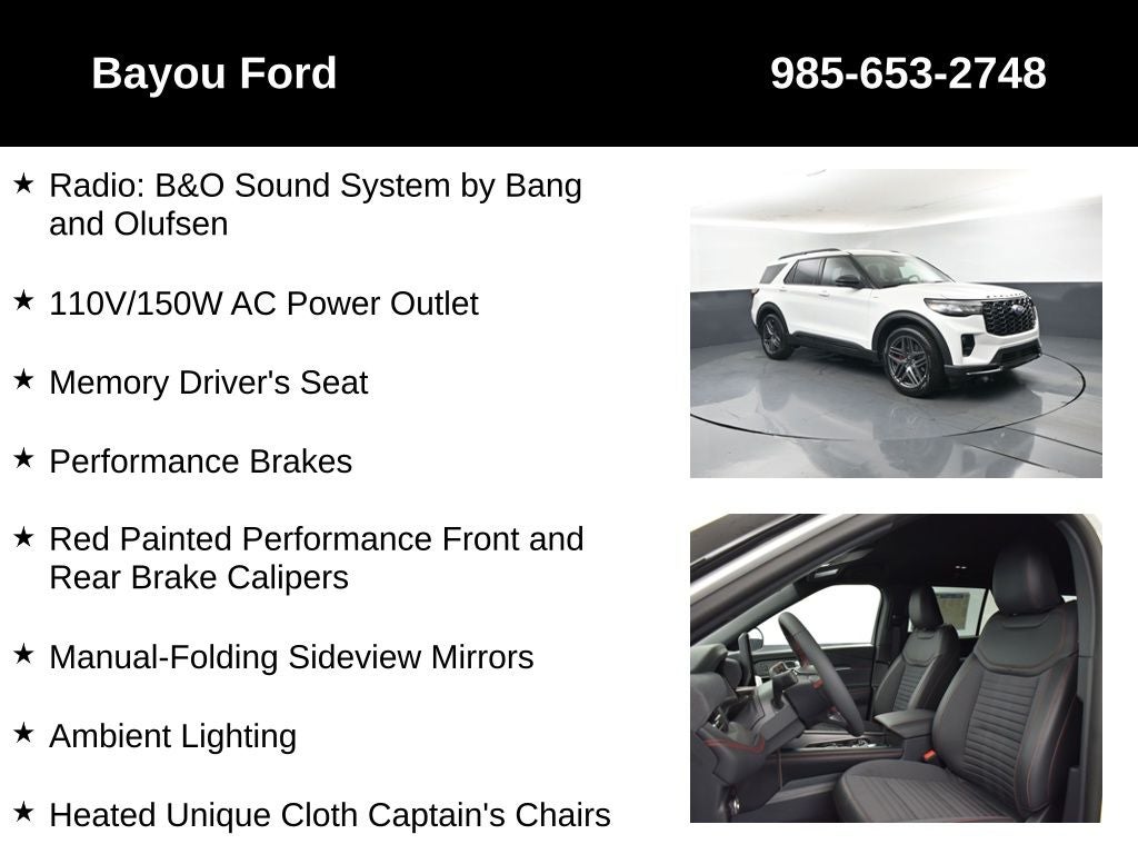 2026 Ford Explorer ST-Line