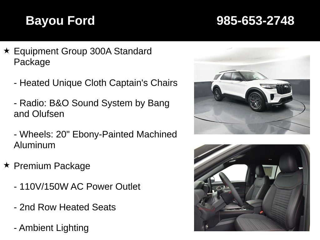 2026 Ford Explorer ST-Line