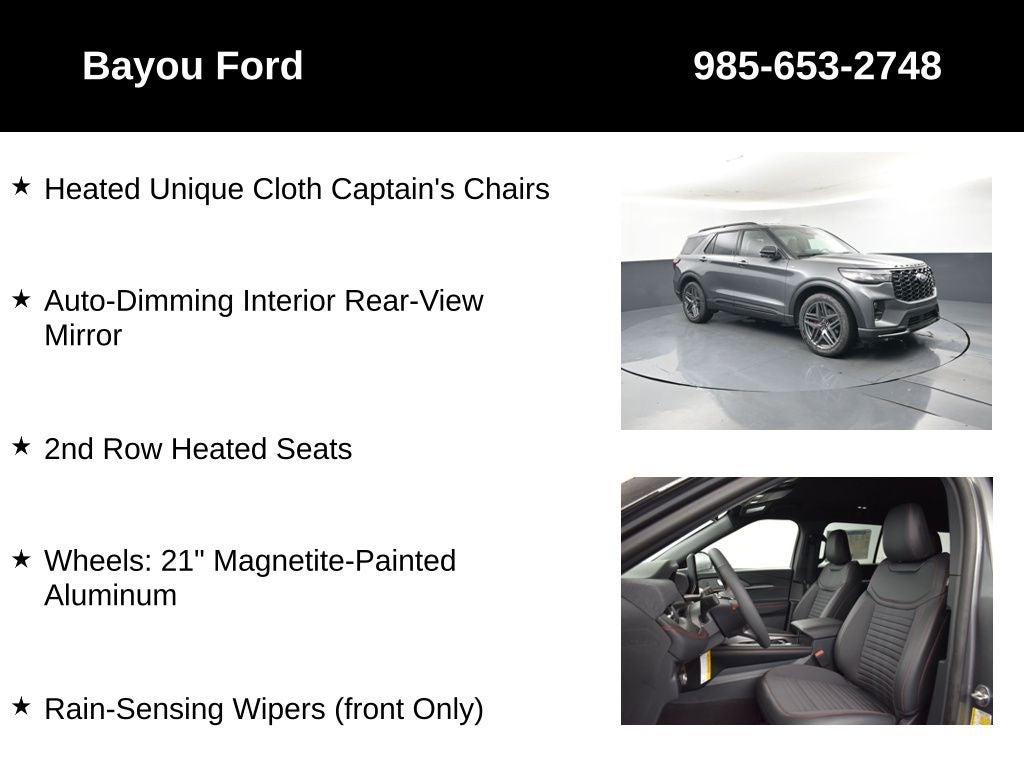 2026 Ford Explorer ST-Line 300A