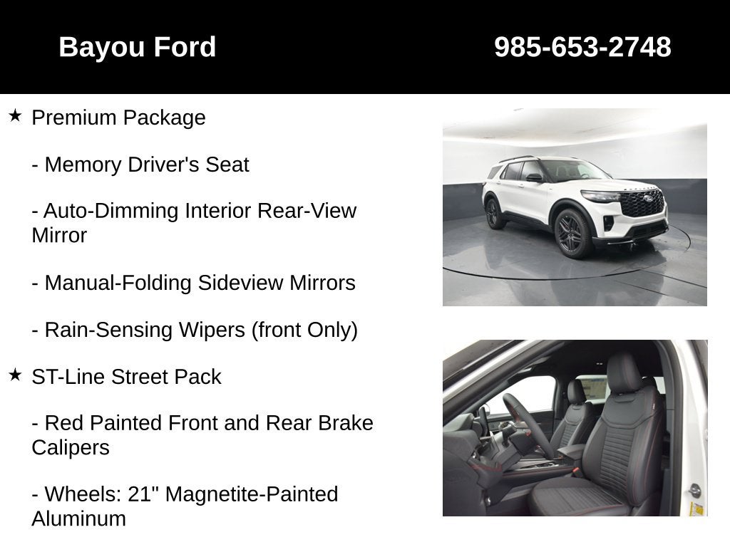2027 Ford Explorer ST-Line