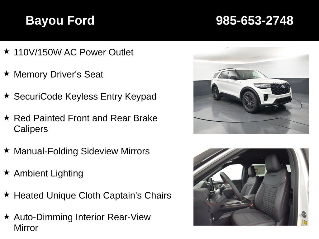 2027 Ford Explorer ST-Line