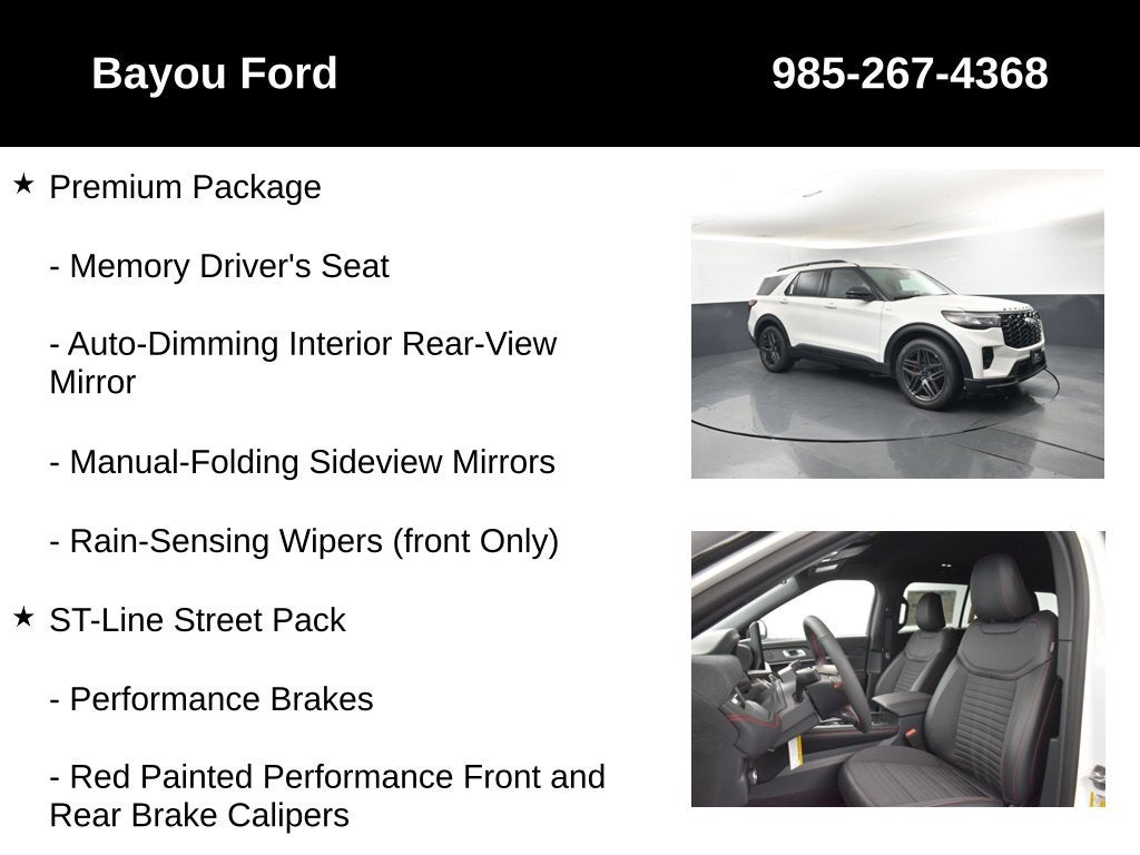 2026 Ford Explorer ST-Line 300A