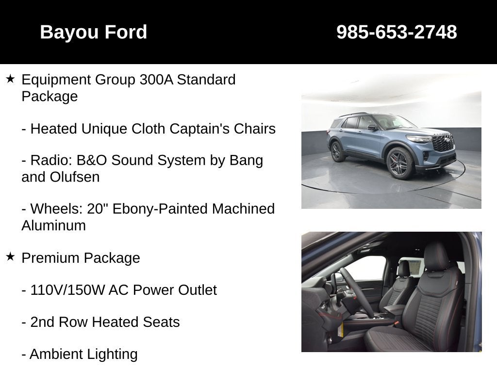 2027 Ford Explorer ST-Line 300A