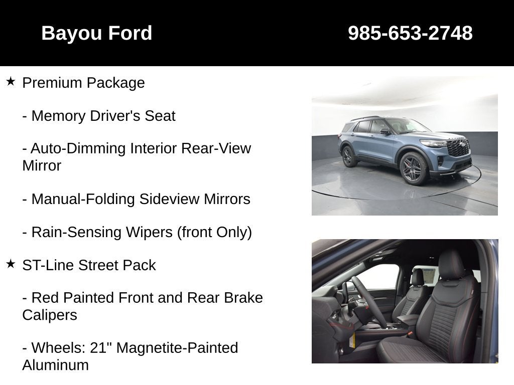 2027 Ford Explorer ST-Line 300A