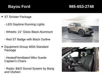 2027 Ford Explorer ST 400A