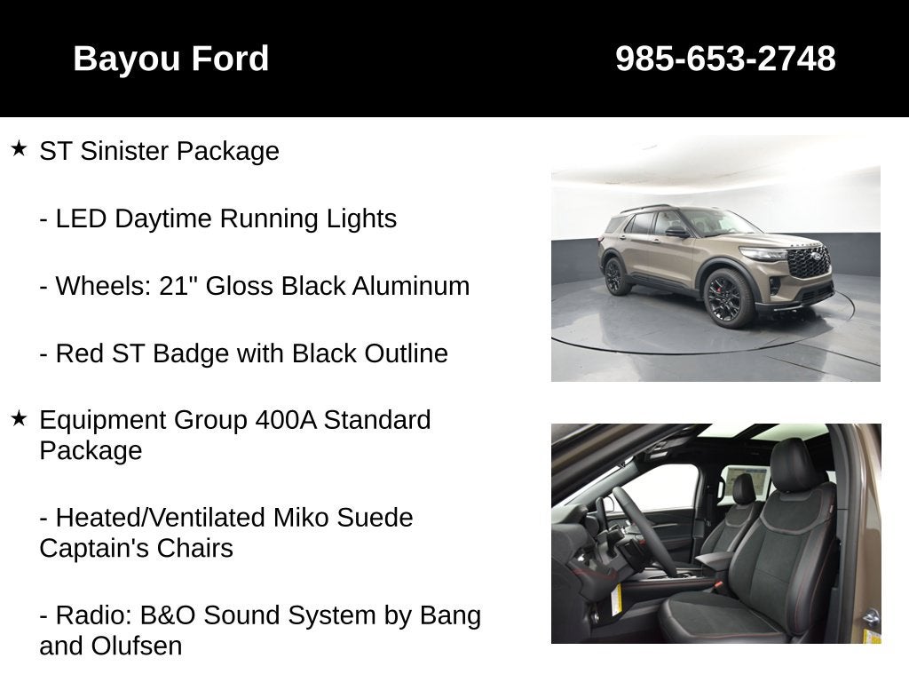2027 Ford Explorer ST 400A