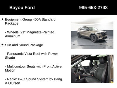 2027 Ford Explorer ST 400A