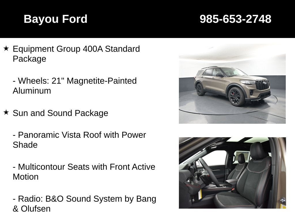 2027 Ford Explorer ST 400A