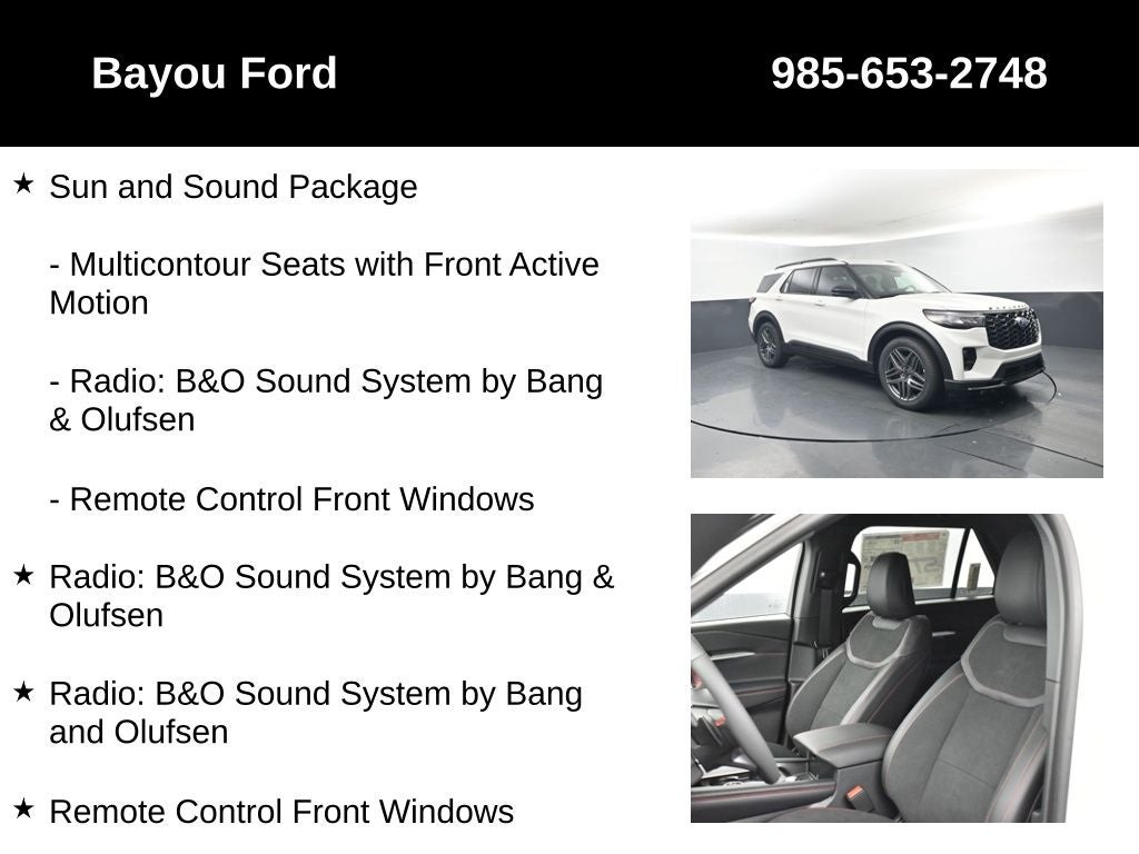 2026 Ford Explorer ST 400A