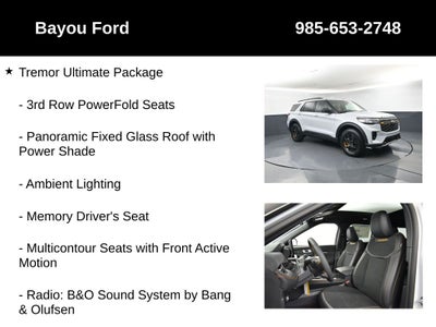 2026 Ford Explorer Tremor 800A