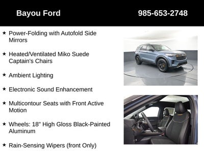 2026 Ford Explorer Tremor 800A