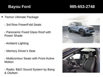 2026 Ford Explorer Tremor 800A