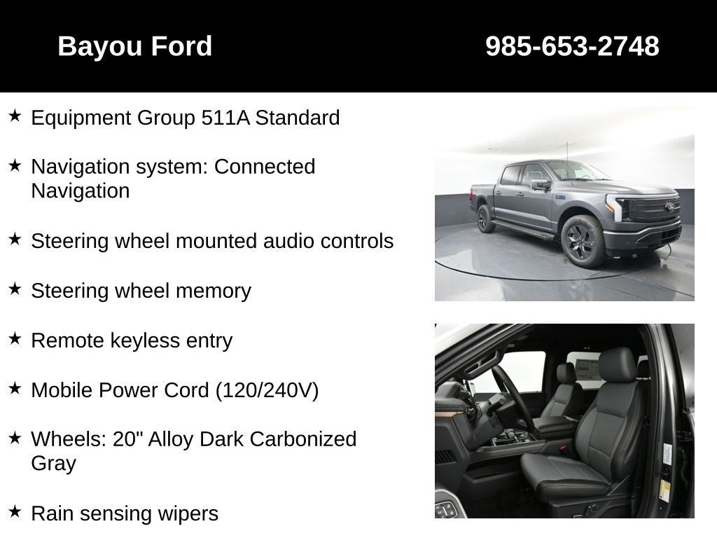 2025 Ford F-150 Lightning Lariat 511A