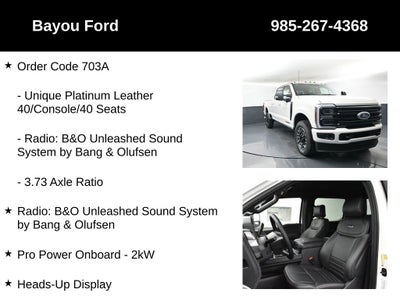 2025 Ford F-250SD Platinum 703A